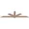 Ekena Millwork Kennewick Smooth Timber Gable Bracket, Douglas Fir, 84"W x 24"H x 1 1/2"D x 5 1/2"F, 7/12 Pitch GBW084X24X0206KEN00SDF - alternate 2